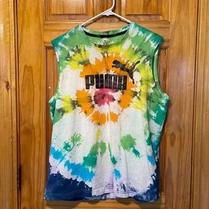 Tye dye tank top